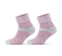 GoWith 2 Pairs Alpaca Wool Socks for Men/Women, Norwegian Warm Winter Thick Thermal Socks Alpaca Socks