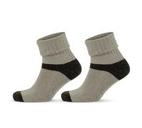 GoWith 2 Pairs Alpaca Wool Socks for Men/Women, Norwegian Warm Winter Thick Thermal Socks Alpaca Socks
