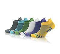 GoWith Women’s Bamboo Running Trainer Socks 6 Pairs - Breathable Anti-Blister, Soft & Lightweight, Performance Ankle Sports Socks for Gym, Cycling (UK 4-7)