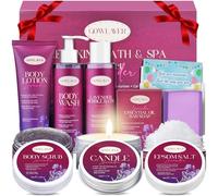 GOWLAVER Spa Gifts for Women, Gift Socks for Women, Christmas Gifts, Relaxing Gifts for Women, Bath Sets for Women, Spa Gift Baskets, R