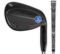 Gowolf 60 Degree Wedge Right Hand - Forged Golf Wedges Full Face for Men, Premium Gap Wedges Sand Wedge Lob Wedge Golf Club for Men, Great Golf Gifts - CNC Milled Face for More Spin (Black 60 Degree)