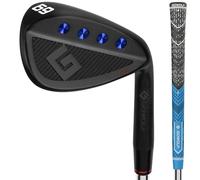 Gowolf 69 Degree Wedge Right Hand - Premium Forged Full Face Golf Wedges for Men, Golf Gap Wedges Sand Wedge Lob Wedge, Golf Clubs CNC Milled Face for More Spin - Great Golf Gifts (Black 69 Degree)