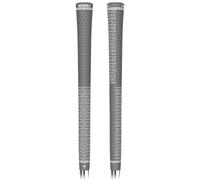 Gowolf Golf Grips - 4 Grip Zones for Supreme Comfort & Control - All-Weather Performance Golf Club Grips Replacement for Regripping Wedges Drivers Irons Woods Hybrids, Midsize/Standard (Midsize,Gray 2