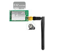 Gowoops SX1276 LoRa Radio Wireless 915Mhz UART Serial Module LoRaWAN Transmitter Receiver + 915Mhz 3dBi SMA Antenna, Compatible with Arduino STM32 51 Single Chip Microcomputer