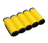Gowraps Neoprene Luggage Handle Wraps for Traveling Bright Color Luggage Tags|Handle Wraps|Handle Covers (Gold)