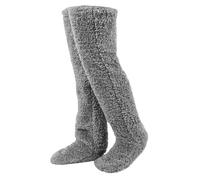 GOWTX Snugg Cozy Sock Over Knee Fuzzy Slippers, Long Legs Paws Sock Thermal, Fluffy Thigh Knee High Sock, Stocking Plush Warm Legging Socks, SnugglePaws Sock Slippers for Women Winter Warm