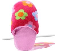 Gowxs 1Pc Pink Cute Pet Puppy Cat Slipper Shape Plush Chew Play Toy Flip-Flops Squeaky Toys Dog Squeak Toys Pet Supplies