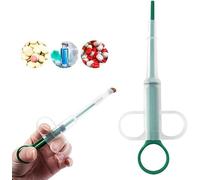 Gowxs Pet Dog Cat Capsule Tablet Pill Feeder, Medication Feeder Pet Pusher Pill Injector, Tablet Feeder Nursing Pusher Shooter Pills Feeder for Cats Small Dogs