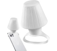 Gowxs Silicone Mobile Phone Lampshade | Modern Round Clear Shade, Freestanding Task Light