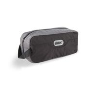 GOX Premium Toiletry Bag, Dopp Kit Case for Travel, Multifunction Cosmetics Organizer Pouch (Black/Grey)