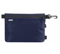 gox Small Toiletry Bag for Men Bulk Cosmetic Bag Dopp Kit Carry On Zipper Pouch Organization Nylon Small Packing Sack Waterproof, Navy, S, Carry on Packing Organizer Zipper Pouch