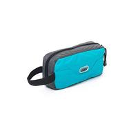 GOX Travel Toiletry Bag Ultra-Light Cosmetic Bag Large-Capacity Portable Makeup Pouch, Turquoise, 7.9 * 3.7 * 2 Inches