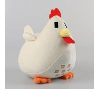 GOXA functions as the brand name, followed by 'Stardew Valley Chicken Plush, 8 Inches, Hen Doll Plush Toy, Easter Day Stuffed Animal, Cute Animal Xmas Birthday Gift'