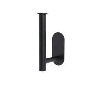 GOXQIT 2 Pcs Adhesive Curtain Holdbacks Tie Backs No Drill Pull Hooks Holder For Home(Black)
