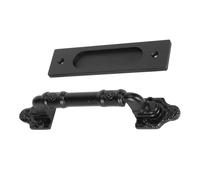 GOXQIT 2pcs Door Handles Double Sided Barn Pull Handle for Gates Garages Sliding for Doors