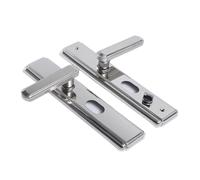 GOXQIT Multi Functional Stainless Steel Glossy Handle, Anti-Theft Door, No Distinction Between Left and Right for Doors