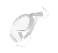 GOXQIT Swimming Goggles Kids Snorkeling Goggles Child Swim Goggles Goggles With PC Lenses Anti-Fog 180 Degree Clear View Kids Snorkel Gear Goggles for Young People(White)