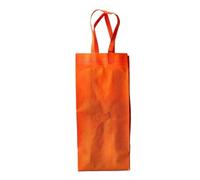 GOXQIT Wine Bag 2PC Non-Wovens Champagne Beer Waterproof Bag Color Single Bottle Red Wine Bottle Hand Handle Packaging Pouches for Party(Style01)