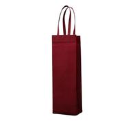 GOXQIT Wine Bag 2PC Non-Wovens Champagne Beer Waterproof Bag Color Single Bottle Red Wine Bottle Hand Handle Packaging Pouches for Party(Style06)