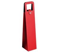 GOXQIT Wine Bag Red Wine Packaging Bags Universal Packaging Leather Boxes Multiple Single Bottle Wine Glass Packaging Leather Bags for Party(Red)
