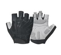 GOXQIT Workout Gloves For Men And Women Weight Lifting Lightweight Gym For Weightlifting Cycling Pull Up for Outdoor(Black,L)