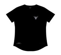 Goxy - Find Your Fit FlexiFit Cotton Performance Tee - 95% Cotton, 5% Elastane - Breathable, Stretch Fit Athletic Gym T-Shirt for Men (UK, Alpha, L, Regular, Regular, Black)