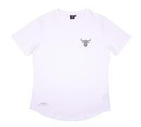 Goxy - Find Your Fit FlexiFit Cotton Performance Tee - 95% Cotton, 5% Elastane - Breathable, Stretch Fit Athletic Gym T-Shirt for Men (UK, Alpha, XS, Regular, Regular, White)