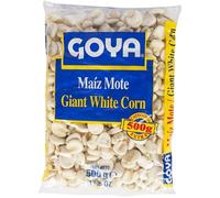 Goya Giant White Corn 500g (Pack of 1) | Maíz Mote | 100% Giant White Corn | Authentic Latin Ingredient for Pozole, Soups & Stews | Premium Quality, Mild Flavour & Hearty Texture