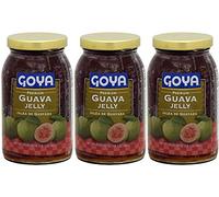 Goya Guava Jelly, 17-Ounce Glass Jars (Pack of 3)