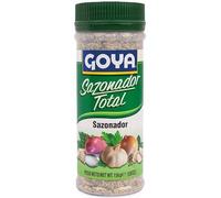 Goya Sazonador Total The Perfect Seasoning 156g | Granulated Garlic & Onion Spice Blend with Parsley, Oregano & Cumin | Ideal for Meat, Poultry, Fish, Vegetables, Soups & Stews (Pack Of 1)
