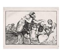 Goya Y Lucientes Francisco De Disorderly Folly Wandkunstdruck, ungerahmt