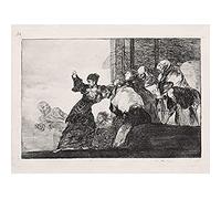 Goya Y Lucientes Francisco De Poor Folly Art Print Canvas Premium Wall Decor Poster Mural