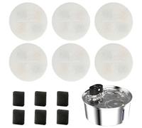 GOYJOY Wireless Dog Water Fountain for Large Dogs 6Pcs Replacement Filter