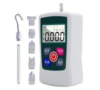GOYOJO Digital Force Gauge, High-Precision Push-Pull Meter for Tension and Compression Testing Units (N, kg, lb, oz) Real-Time/Peak/First Peak Modes Ideal for Quality Control & Material Testing (5N)