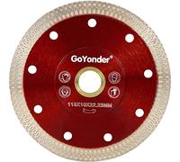 GoYonder 4"D105mm Super Thin Diamond Ceramic Saw Blade Porcelain Cutting Blade for Cutting Ceramic Or Porcelain Tile (4 inch)