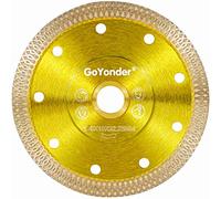 GoYonder 5"/125mm Super Thin Diamond Ceramic Saw Blade Porcelain Cutting Blade for Cutting Ceramic Or Porcelain Tile (5-Inch)
