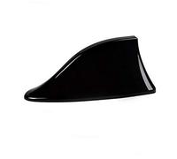 GOZAR ABS Plastic Roof Style Shark Fin Antenna Radio Signal Aerials Universial for Most Cars-Black