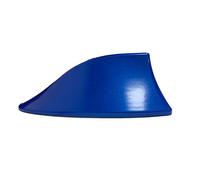GOZAR ABS Plastic Roof Style Shark Fin Antenna Radio Signal Aerials Universial for Most Cars-Blue