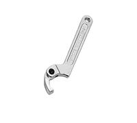 GOZAR Chrome Vanadium Adjustable Hook Wrench C Spanner Tool 19-51mm 32-76mm 51-120mm - Square head 1