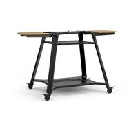 Gozney Dome Gen 2 Series Pizza Oven Stand, Outdoor Stand with Locking Wheels, Two Shelves for Food Storage