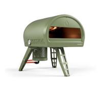 Gozney Roccbox Portable Outdoor Pizza Oven - Includes Professional Grade Pizza Peel, Built-In Thermometer and Safe Touch Silicone Jacket - Propane Gas Fired, With Rolling Wood Flame - Monochrome Olive