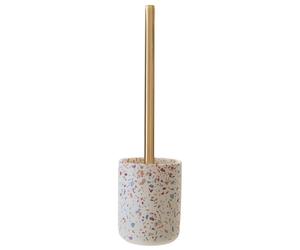 Gozo Bath Toilet Cleaning Brush And Holder Terrazzo Concrete Bathroom Accessory
