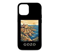 Gozo Malta Coastal Mediterranean Travel Design Case for iPhone 12/12 Pro