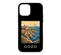 Gozo Malta Coastal Mediterranean Travel Design Case for iPhone 12 mini