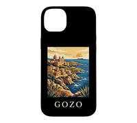 Gozo Malta Coastal Mediterranean Travel Design Case for iPhone 14 Plus