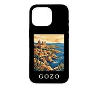 Gozo Malta Coastal Mediterranean Travel Design Case for iPhone 16 Pro