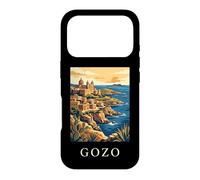 Gozo Malta Coastal Mediterranean Travel Design Case for iPhone 17 Pro