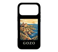 Gozo Malta Coastal Mediterranean Travel Design Case for iPhone 17 Pro Max