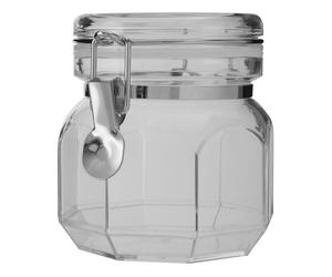 Gozo Sexangle Canister Gold Finish Clip Lock