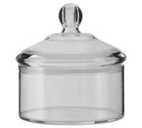 Gozo Transparent Round Jar 600 Ml